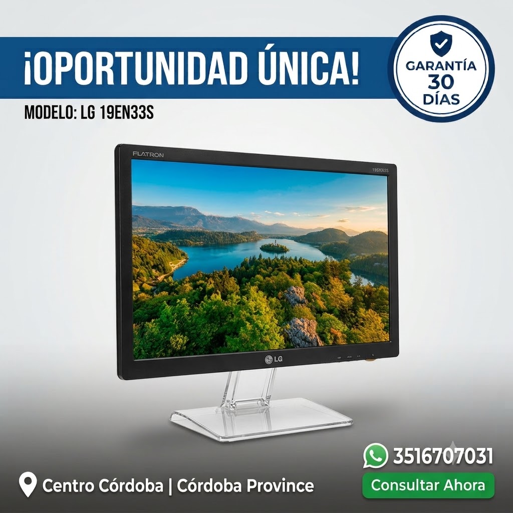 Monitor LG 19EN33S-BA 18.5