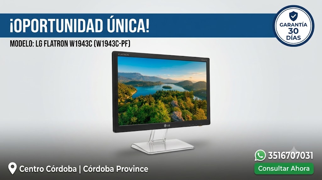 Monitor LG Flatron W1943C-PF 18.5