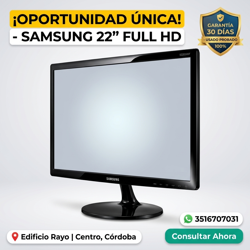 Monitor Samsung LED 22